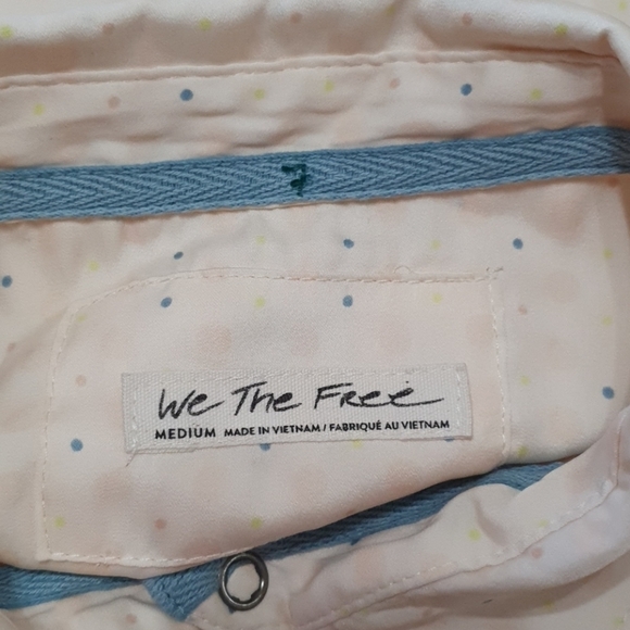 We the Free People All Smiles Clip Button Shirt - Picture 9 of 15